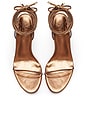 view 4 of 4 3.0 Barely There Lace Up Heel in Bronze