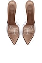 view 4 of 4 Gianni Satin Mule in Mocha