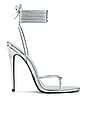 view 1 of 4 Athens Lace Up Heel in Silver