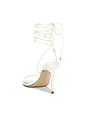 view 3 of 5 3.0 Barely There Lace Up Heels in White