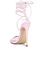 view 3 of 5 Athens Lace Up Heels in Light Pink