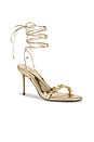 view 2 of 5 x REVOLVE Barely There Lace Up Heel in Gold