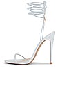 view 5 of 5 Barely There Lace Up Sandal in Powder Blue