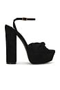 view 1 of 5 Janis Platform in Black Suede
