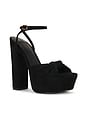 view 2 of 5 Janis Platform in Black Suede