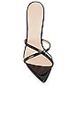 view 4 of 5 SANDALIA DONATELLA in Patent Black