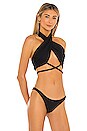 view 2 of 5 HAUT DE MAILLOT DE BAIN LUCIAN in Black