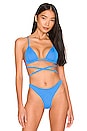 view 1 of 4 TOP BIKINI ALIRA  in Azure
