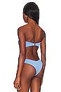 view 3 of 4 Hunter Bikini Top in Sea Blue