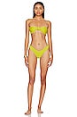 view 4 of 5 Chad Bikini Bottom in Kiwi