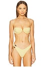 view 1 of 4 Gabriel Bikini Top in Butter
