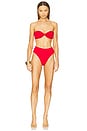 view 4 of 4 Brian Bikini Bottom in Tomato