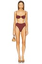 view 4 of 4 Gabriel Bikini Top in Fudge