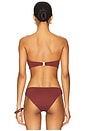view 3 of 4 Eli Bikini Top in Fudge