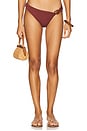 view 1 of 4 Digby Bikini Bottom in Fudge