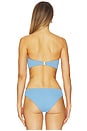 view 3 of 4 Eli Bikini Top in Lichen Blue