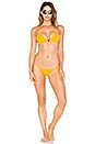 view 4 of 4 Otis Bikini Bottom in Tangerine