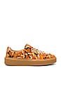 view 1 of 6 x Rihanna Suede Camo Creepers in Orange & Oatmeal