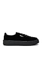 view 1 of 6 CREEPERS EN VELOURS in Puma Black