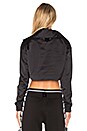 view 3 of 4 BLOUSON SPORTIF CROPPED in Black