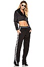 view 4 of 4 BLOUSON SPORTIF CROPPED in Black