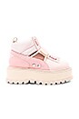 view 1 of 6 Strap Sneaker Boot in Silver Pink
