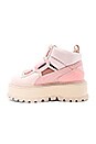 view 5 of 6 Strap Sneaker Boot in Silver Pink