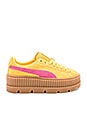 view 1 of 6 SNEAKERS CLEATED CREEPER in Lemon, Carmine Rose & Vanilla Ice