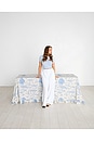 view 5 of 6 Toile Tablecloth in 