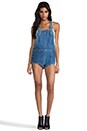view 4 of 5 Susie Blue Overalls in Levi Blue