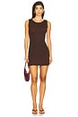 view 1 of 3 Caradura Dress in Chocolate