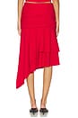 view 4 of 6 Gresca Rouge Skirt in Red