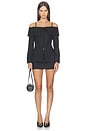 view 6 of 6 FALDA DELIRIO  in Black