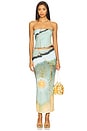 view 5 of 6 Tu x Mi Skirt in Marbre