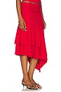 view 2 of 6 Gresca Skirt in Rouge