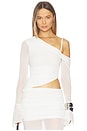 view 1 of 5 Susurro Top in Blanc