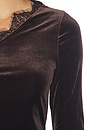 view 6 of 5 Reliquia Top in Chocolat