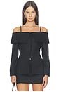 view 1 of 4 Delirio Top in Black