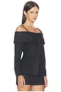 view 2 of 4 Delirio Top in Black