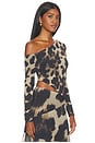view 2 of 5 Mirada Top in Leopard