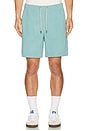 view 1 of 5 Wilder Stretch Corduroy Shorts in Bay Blue