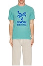 view 3 of 3 The Saltaire Graphic Tee in Antigua Sand Beach Daze