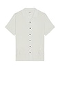 view 1 of 4 x White Lotus The Marine Camp Shirt in White Lotus
