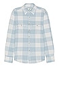 view 1 of 3 The Dunewood Flannel Shirt in Light Blue