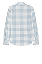 view 2 of 3 The Dunewood Flannel Shirt in Light Blue