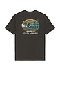 view 1 of 4 The Saltaire Graphic Tee in Black Beach Surf