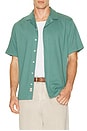 view 3 of 4 Babylon Camp Shirt in Sea Green
