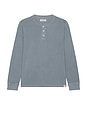 view 4 of 4 Saltaire Long Sleeve Henley in Martime