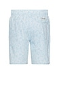 view 2 of 3 The Anchor Swim Trunk in Light Blue Tidal Wave
