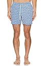 view 4 of 4 The Bungalow Swim Trunks in Rolling Waves